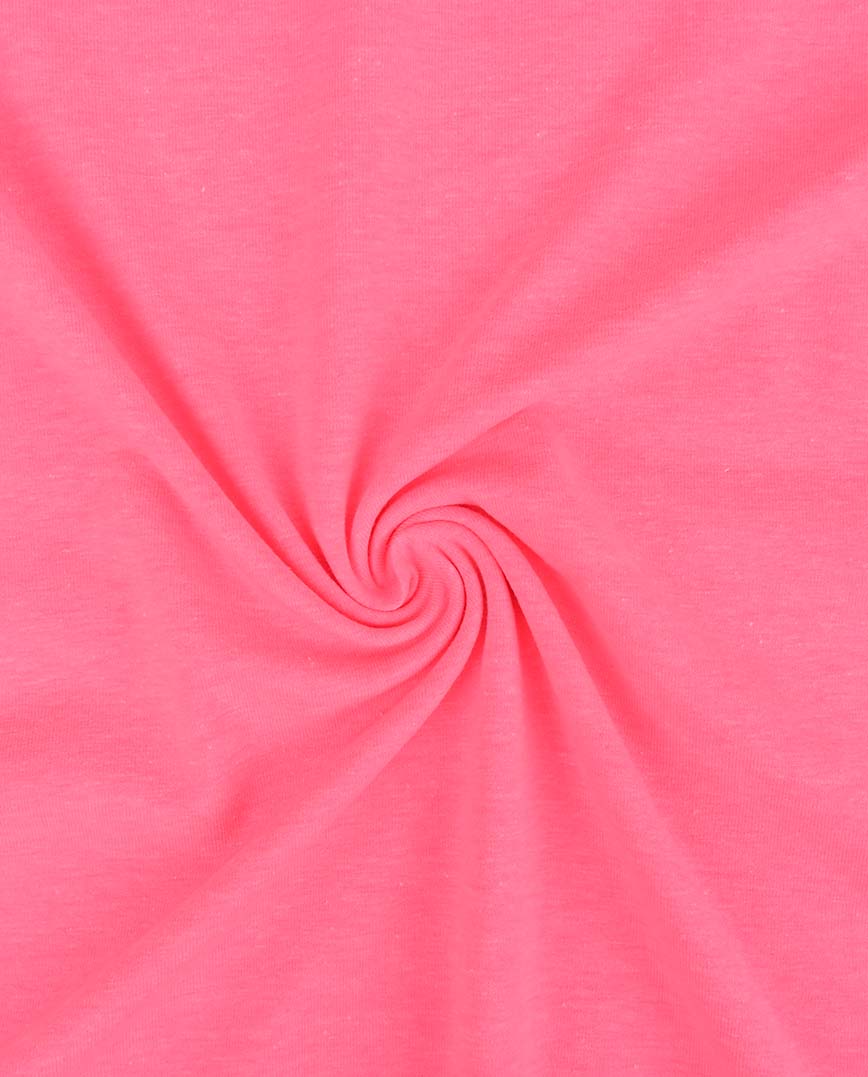 New Euro Jersey Neon Pink West Coast Fabric Boutique