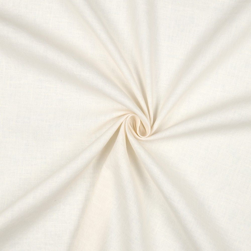 New Euro Washed Linen White (230g)