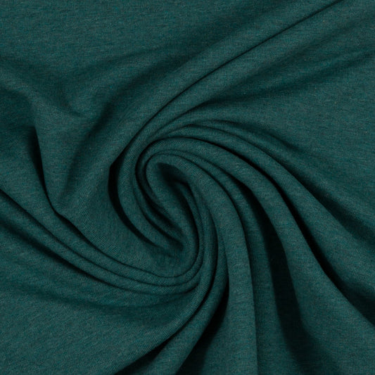 Euro Brushed Jogging, Heather - Dark Green